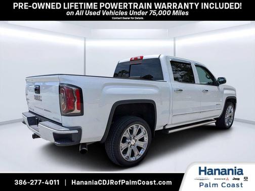 White Frost Tri-Coat 2017 GMC Sierra 1500 Denali