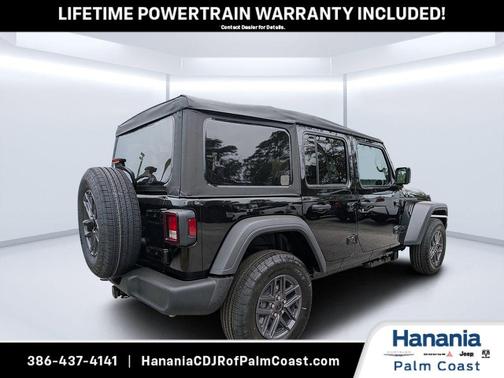 Black Clearcoat 2026 Jeep Wrangler Sport