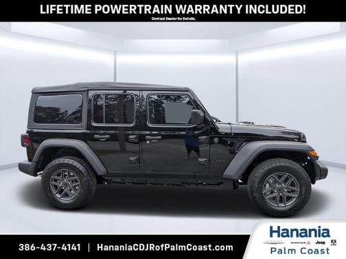 Black Clearcoat 2026 Jeep Wrangler Sport