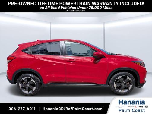 Milano Red 2018 Honda HR-V EX