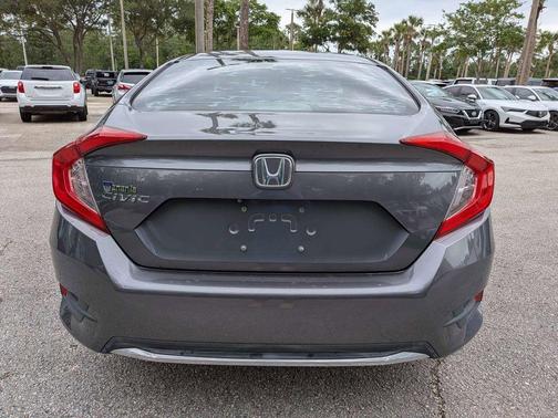 Gray 2021 Honda Civic LX