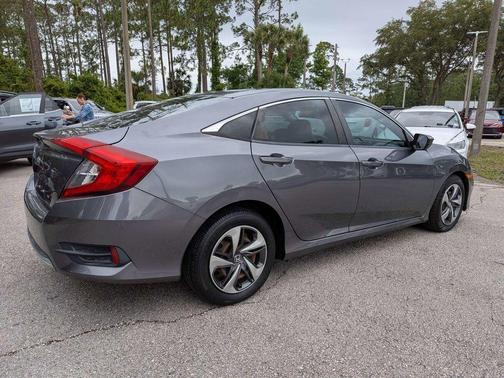 Gray 2021 Honda Civic LX