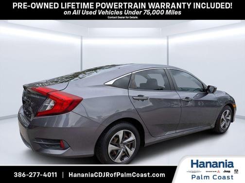 Gray 2021 Honda Civic LX