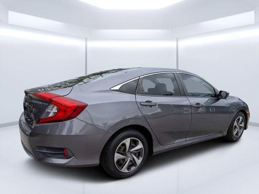 Gray 2021 Honda Civic LX