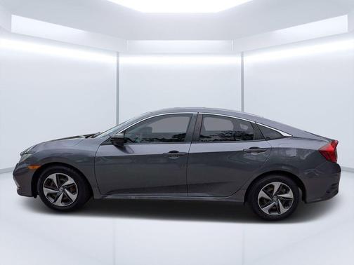 Gray 2021 Honda Civic LX