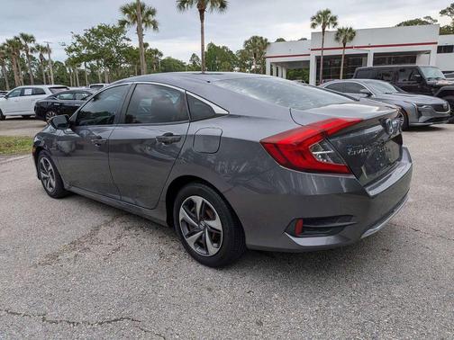Gray 2021 Honda Civic LX