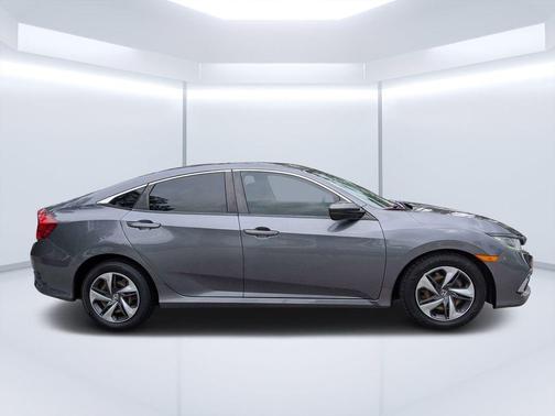 Gray 2021 Honda Civic LX