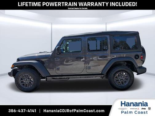 Granite Crystal Clearcoat Metallic 2026 Jeep Wrangler Sport
