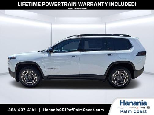 Bright White Clearcoat 2026 Jeep Cherokee LAREDO/LIMITED