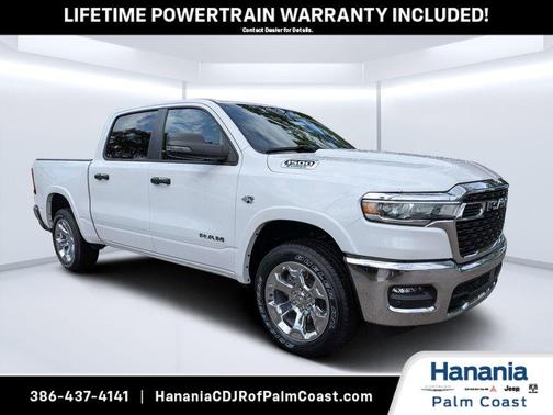 Bright White Clearcoat 2026 RAM 1500 Big Horn/Lone Star