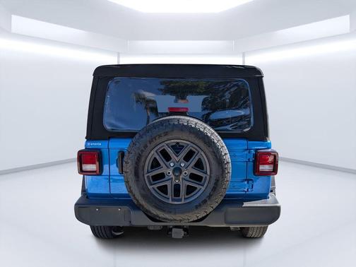 Hydro Blue Pearl 2024 Jeep Wrangler Sport