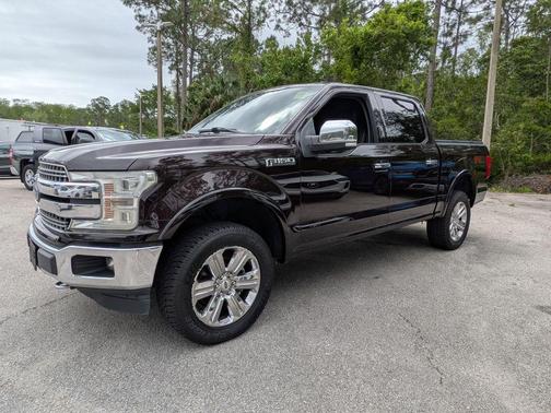 Magma Red 2018 Ford F-150 Lariat