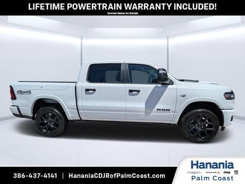Bright White Clearcoat 2026 RAM 1500 Laramie