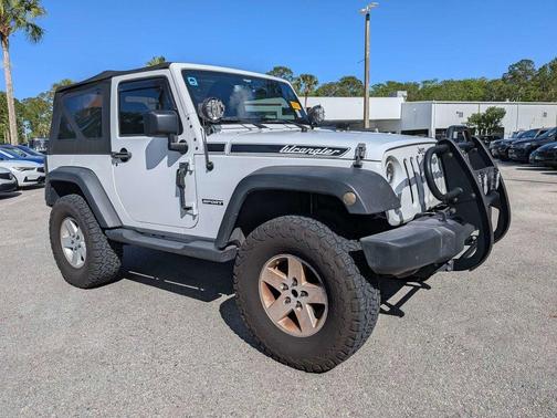 Bright White Clearcoat 2017 Jeep Wrangler Sport