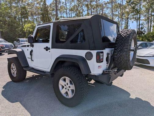 Bright White Clearcoat 2017 Jeep Wrangler Sport