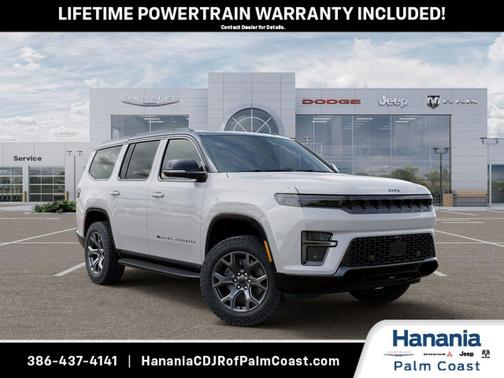 Bright White Clearcoat 2026 Jeep Grand Wagoneer Base