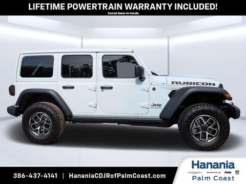 Bright White Clearcoat 2026 Jeep Wrangler Rubicon