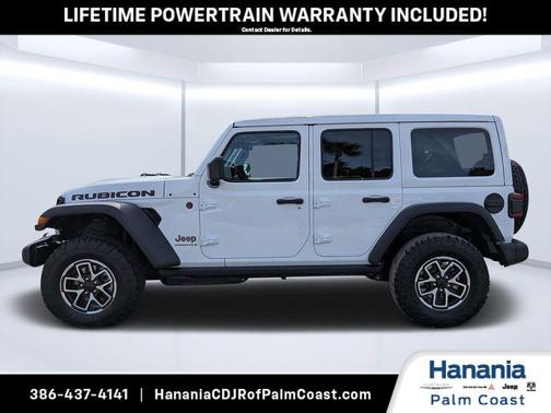 Bright White Clearcoat 2026 Jeep Wrangler Rubicon