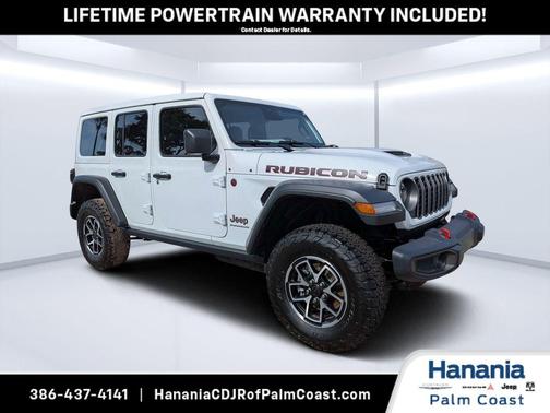 Bright White Clearcoat 2026 Jeep Wrangler Rubicon