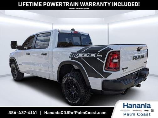 Bright White Clearcoat 2026 RAM 1500 Rebel