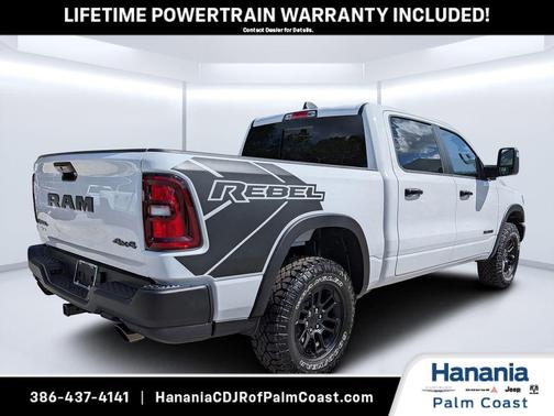 Bright White Clearcoat 2026 RAM 1500 Rebel