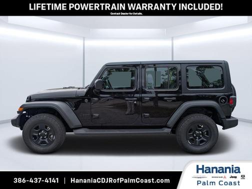 Black Clearcoat 2026 Jeep Wrangler Sport