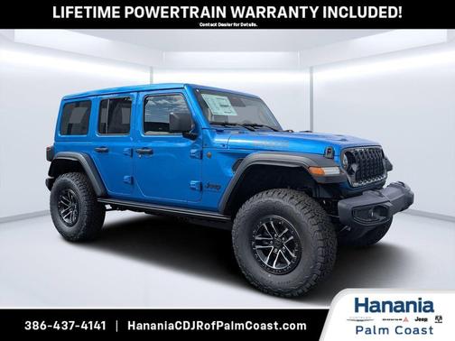 Hydro Blue Pearl 2026 Jeep Wrangler Sport