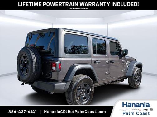 Granite Crystal Clearcoat Metallic 2026 Jeep Wrangler Sport