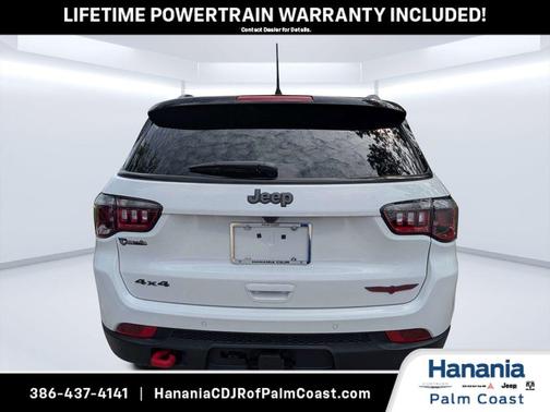 Bright White Clearcoat 2026 Jeep Compass Trailhawk