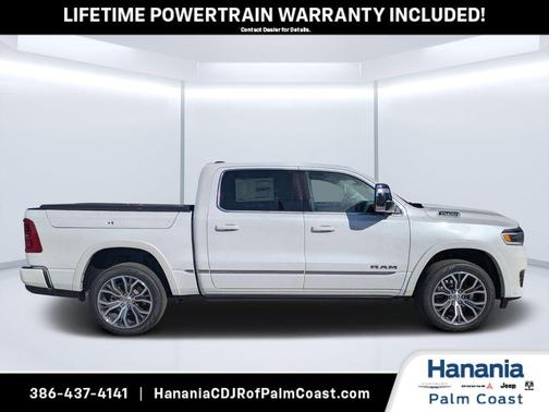 Ivory White 2026 RAM 1500 Tungsten