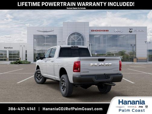Bright White Clearcoat 2026 RAM 2500 Laramie