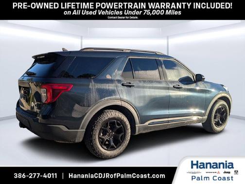Blue Metallic 2023 Ford Explorer Timberline