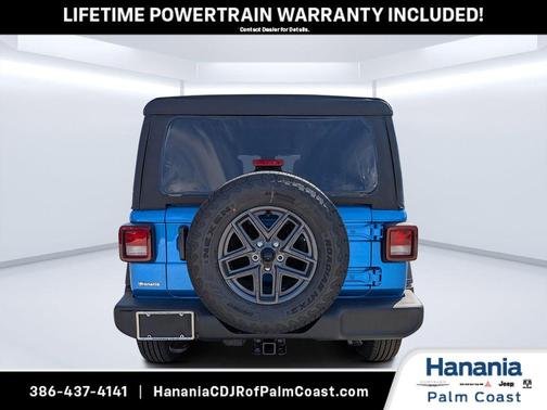 Hydro Blue Pearl 2026 Jeep Wrangler Sport