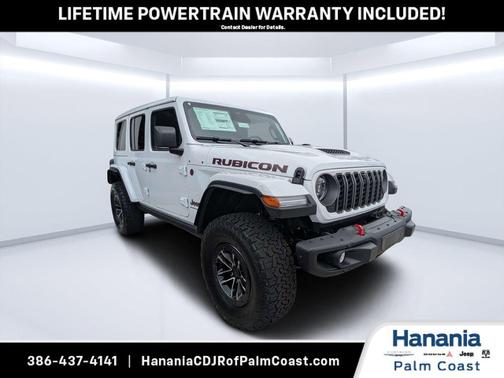 Bright White Clearcoat 2026 Jeep Wrangler Rubicon