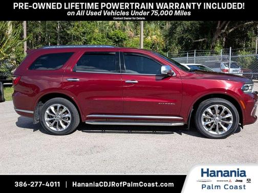 Octane Red Pearlcoat 2023 Dodge Durango Citadel