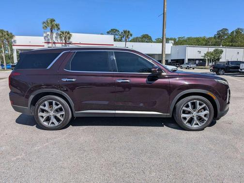 Burgundy 2020 Hyundai PALISADE SEL
