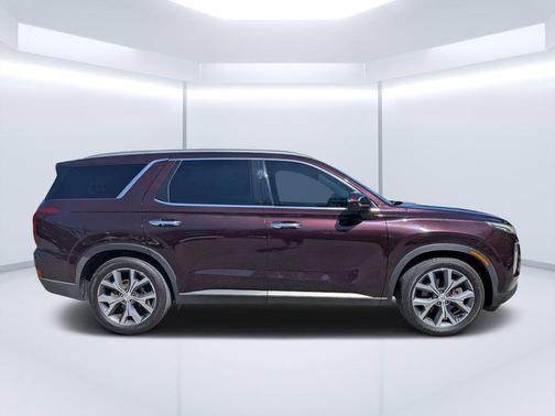 Burgundy 2020 Hyundai PALISADE SEL
