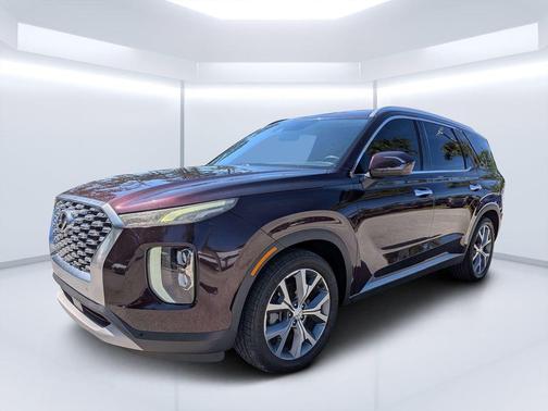Burgundy 2020 Hyundai PALISADE SEL