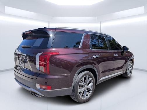 Burgundy 2020 Hyundai PALISADE SEL