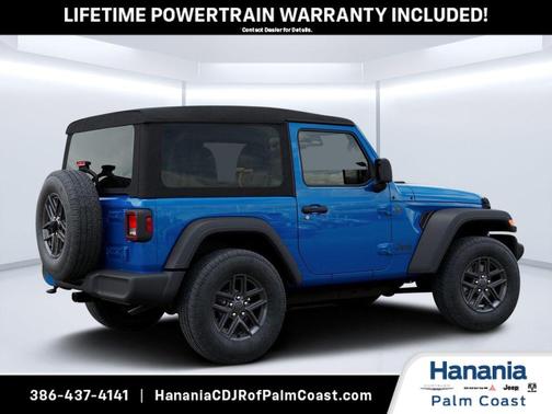 Hydro Blue Pearl 2026 Jeep Wrangler Sport