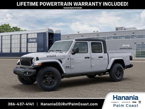 Bright White Clearcoat 2026 Jeep Gladiator Sport