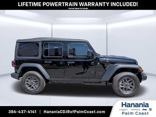 Black Clearcoat 2026 Jeep Wrangler Sport