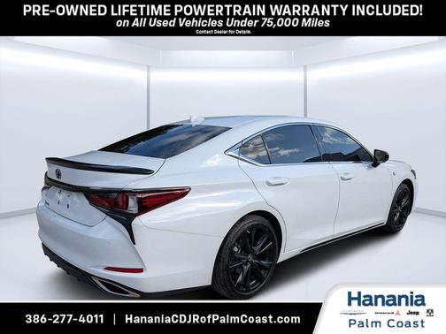 Ultra White 2025 Lexus ES 350 F SPORT Handling