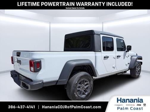 Bright White Clearcoat 2026 Jeep Gladiator Sport