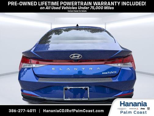 Intense Blue 2023 Hyundai ELANTRA HEV Blue