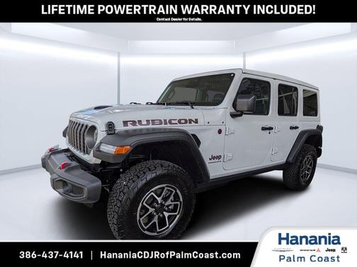 Bright White Clearcoat 2026 Jeep Wrangler Rubicon