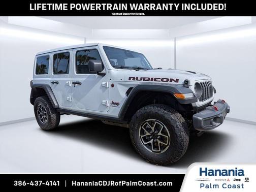 Bright White Clearcoat 2026 Jeep Wrangler Rubicon