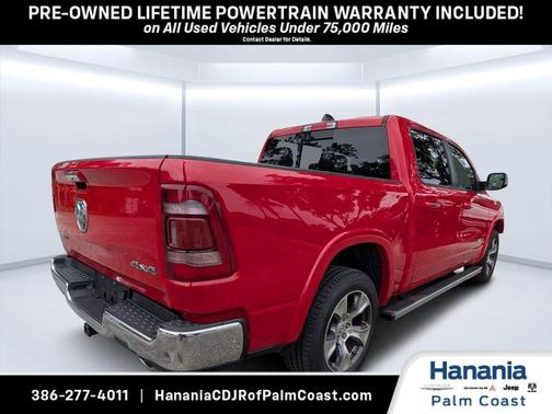 Flame Red Clearcoat 2022 RAM 1500 Laramie