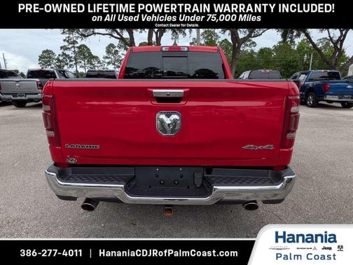 Flame Red Clearcoat 2022 RAM 1500 Laramie
