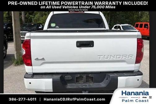 Super White 2018 Toyota Tundra 1794